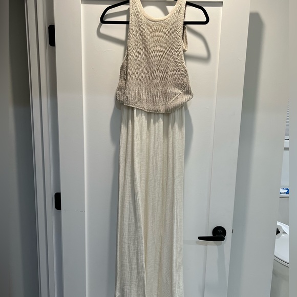 Anthropologie Moth Linen and Knot maxi tank dress - Picture 3 of 7